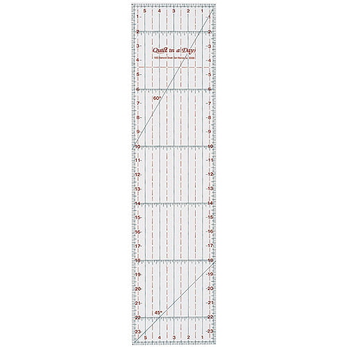 TrueCut Ruler 6-1/2"X6-1/2" Great Quality With Built In Holes For Marking Fabric